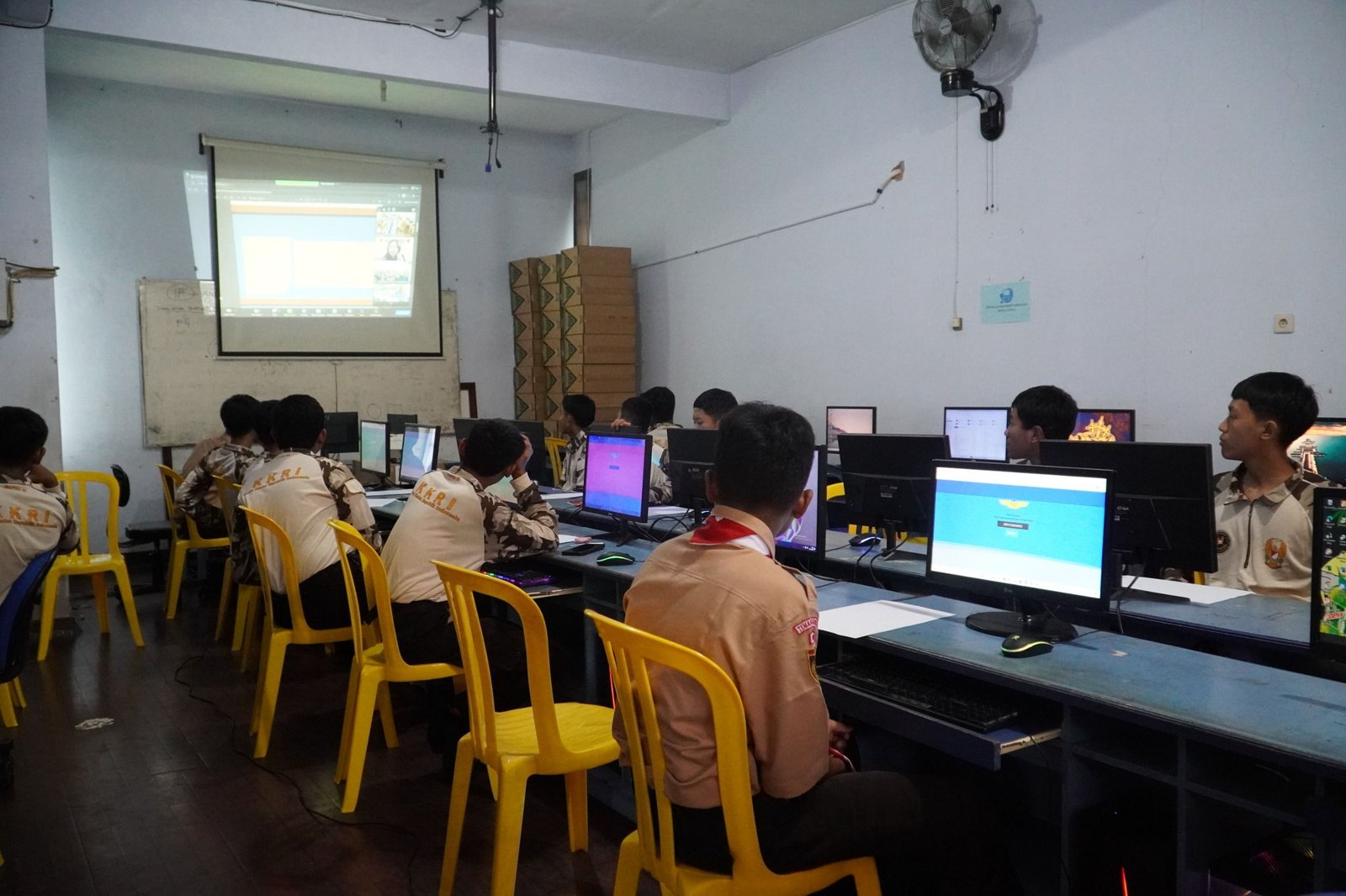 Pengembangan Mental Kadet KKRI Melalui Tes Psikologi Digital di Kodim Temanggung